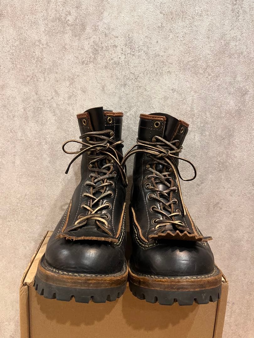 希少品　茶芯　WESCO.ウエスコジョブマスター ホースハイド.100周年