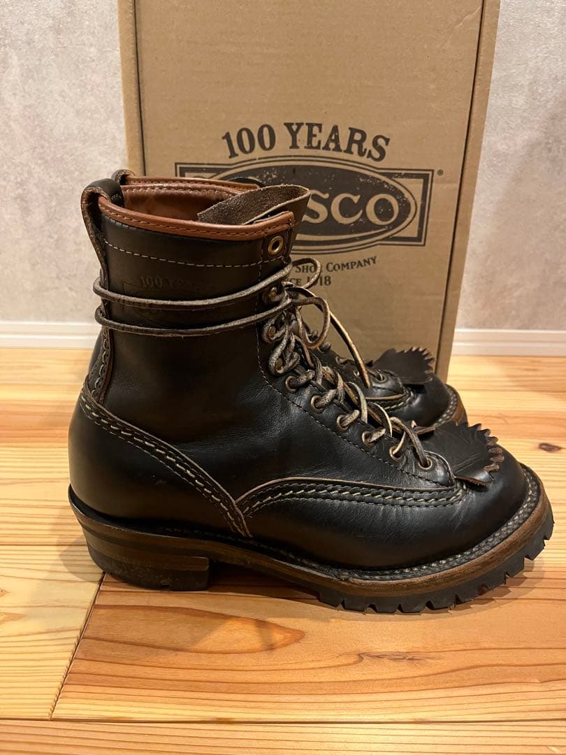 希少品　茶芯　WESCO.ウエスコジョブマスター ホースハイド.100周年