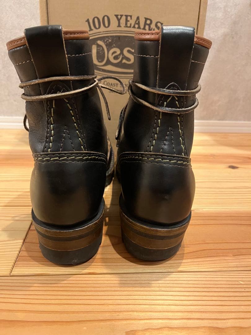 希少品　茶芯　WESCO.ウエスコジョブマスター ホースハイド.100周年