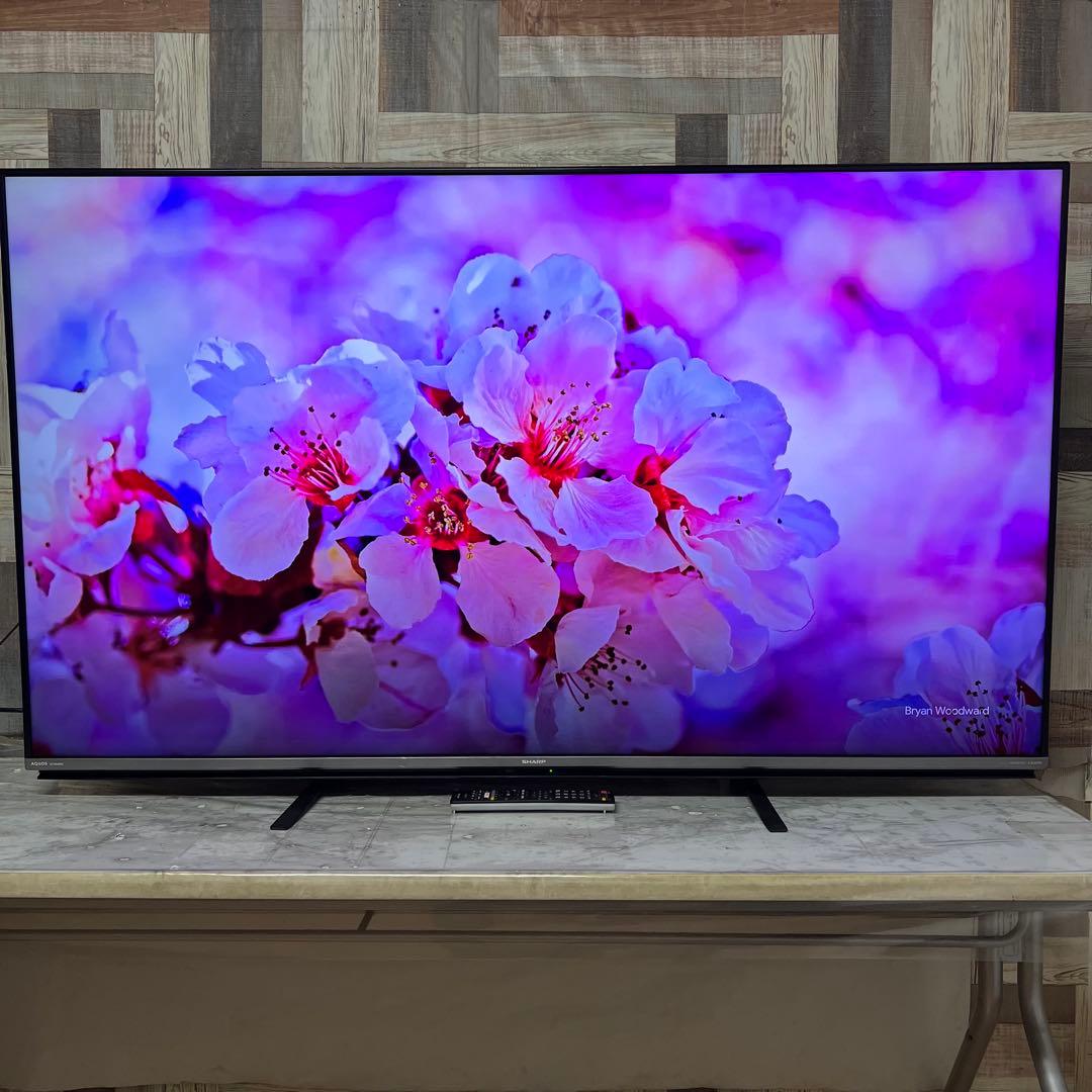 全国送料込❣️シャープ60V型4Kテレビ YouTube.NETFLIX可