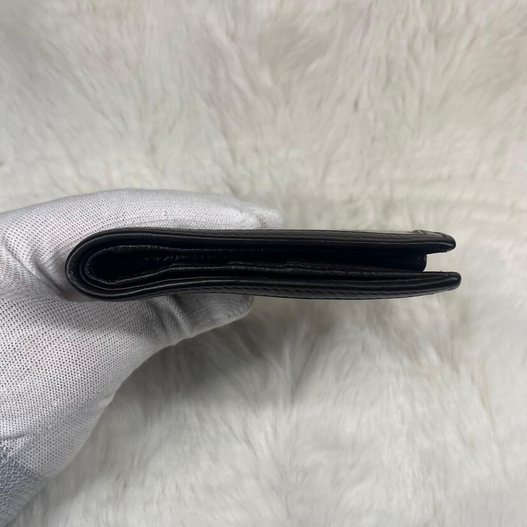 【極美品】GUCCI GGパターン 二つ折り財布