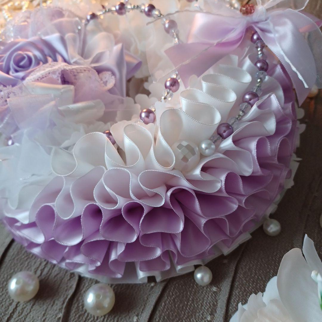 ＊635.640.641＊布リース　ファブリックリース　玄関リース