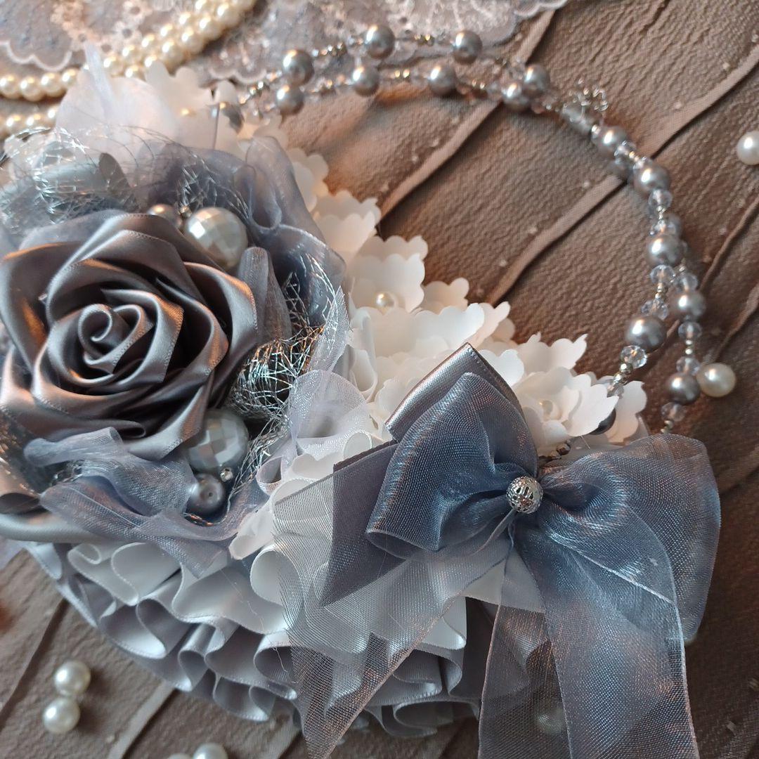 ＊635.640.641＊布リース　ファブリックリース　玄関リース