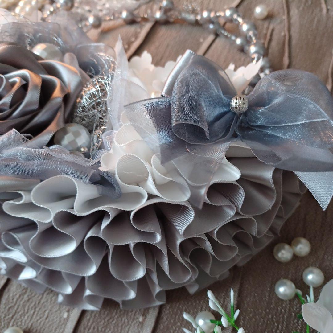 ＊635.640.641＊布リース　ファブリックリース　玄関リース