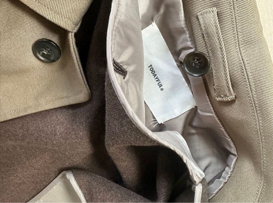 最終値下げ/TODAYFUL Raglan Twill Coat