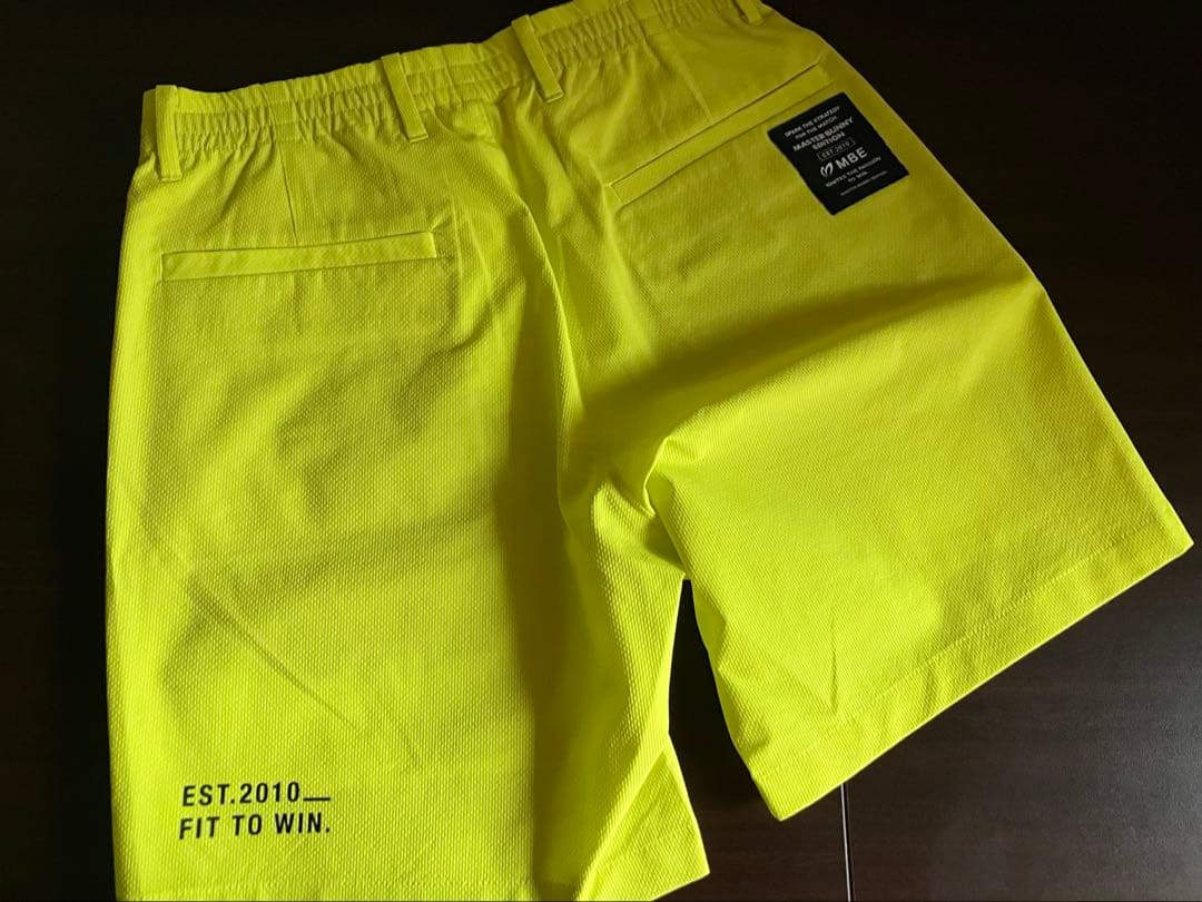MBE ソロナドビーストレッチ ショートパンツ イエロー サイズ3