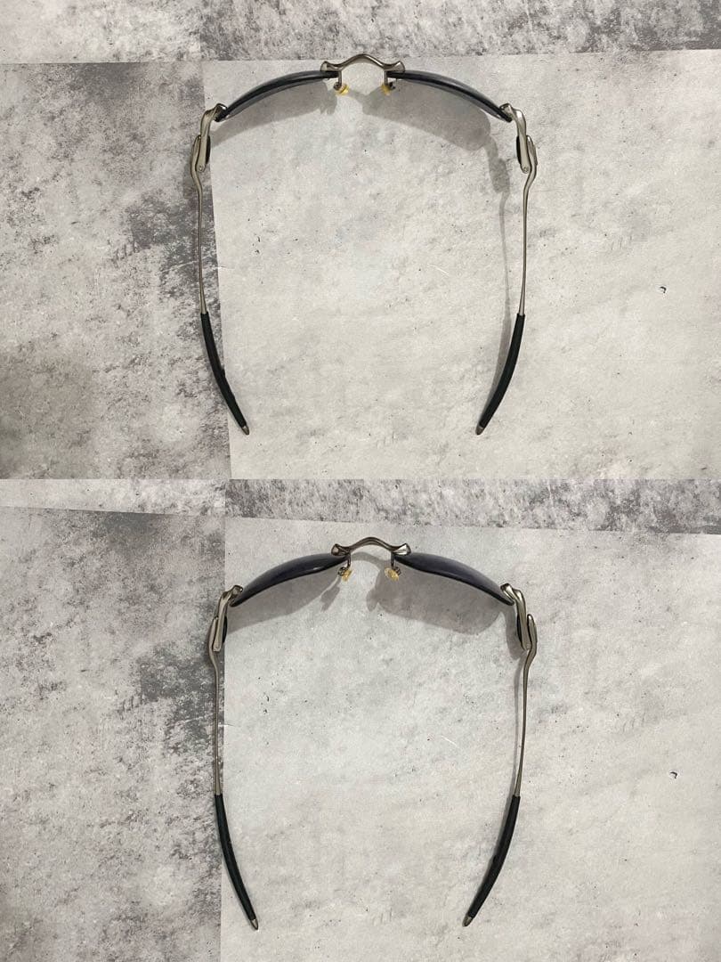 希少 OAKLEY オークリー Why 8 X-L サングラス リムレス