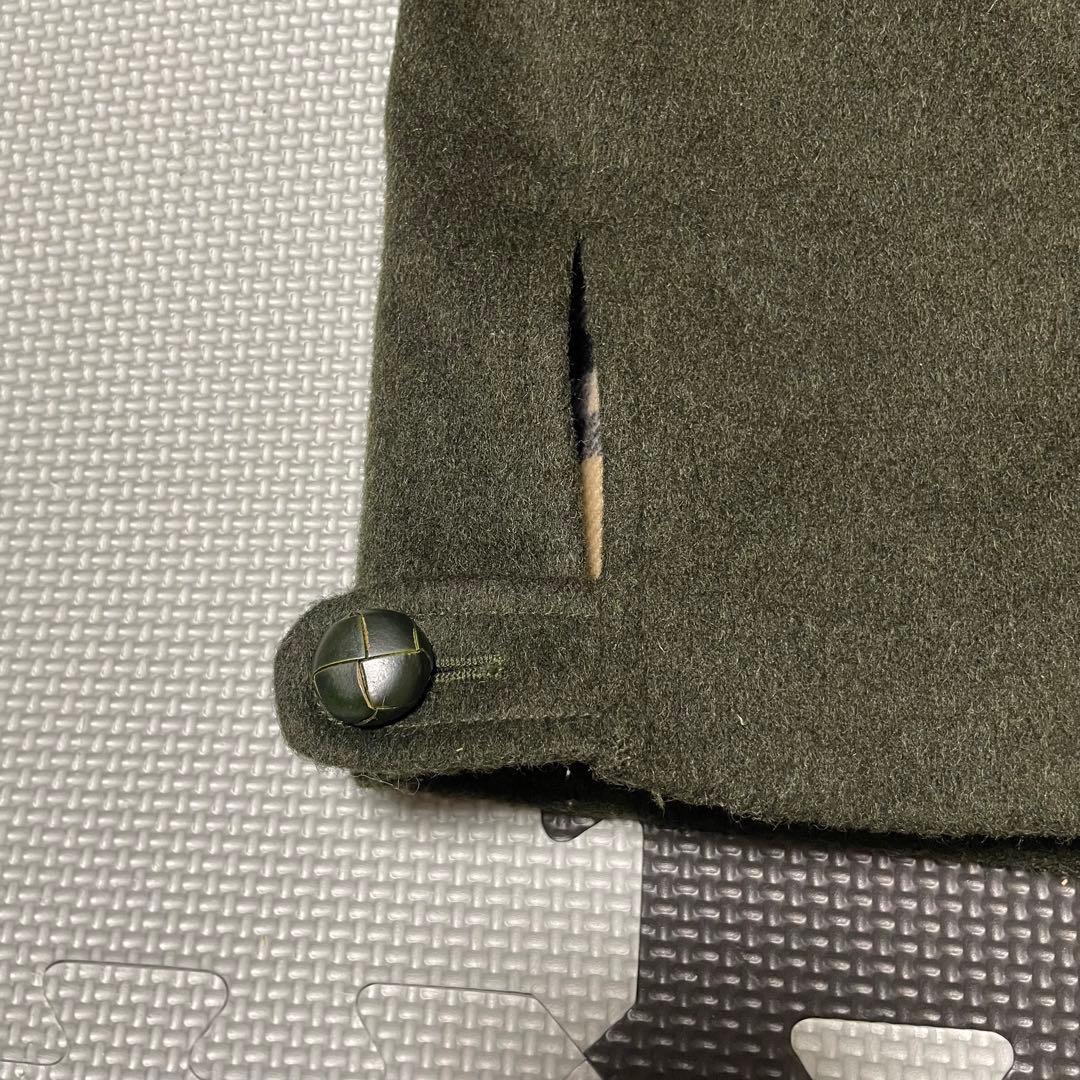 【希少】90s Burberry's バーバリーズ　ウール　ステンカラーコート