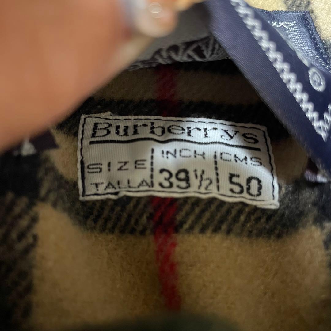 【希少】90s Burberry's バーバリーズ　ウール　ステンカラーコート