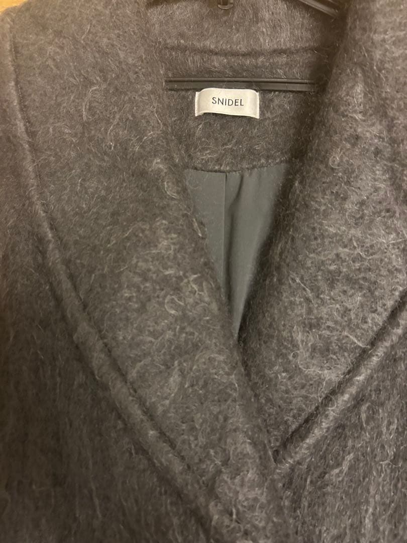 SNIDEL スナイデルアウター　チェスターコート シャギーロングコート0サイズ