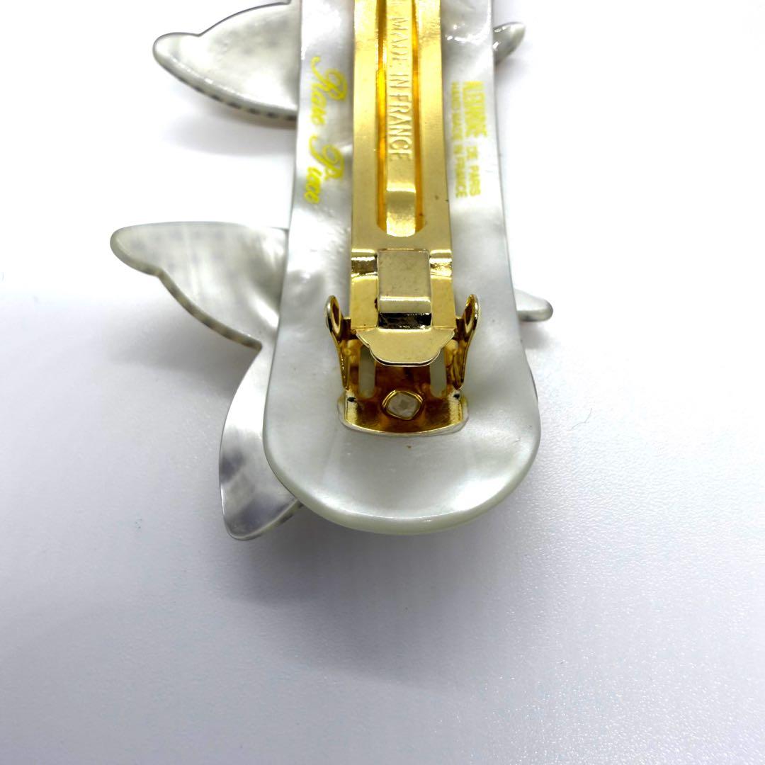 アレクサンドルドゥパリ バレッタ 蝶々 ラインストーン フランス製 希少