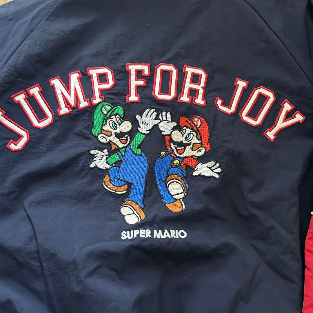 ブリーズ　breeze スーパーマリオ 切替ジャケット140-150