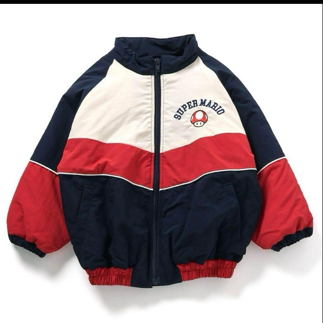 ブリーズ　breeze スーパーマリオ 切替ジャケット140-150