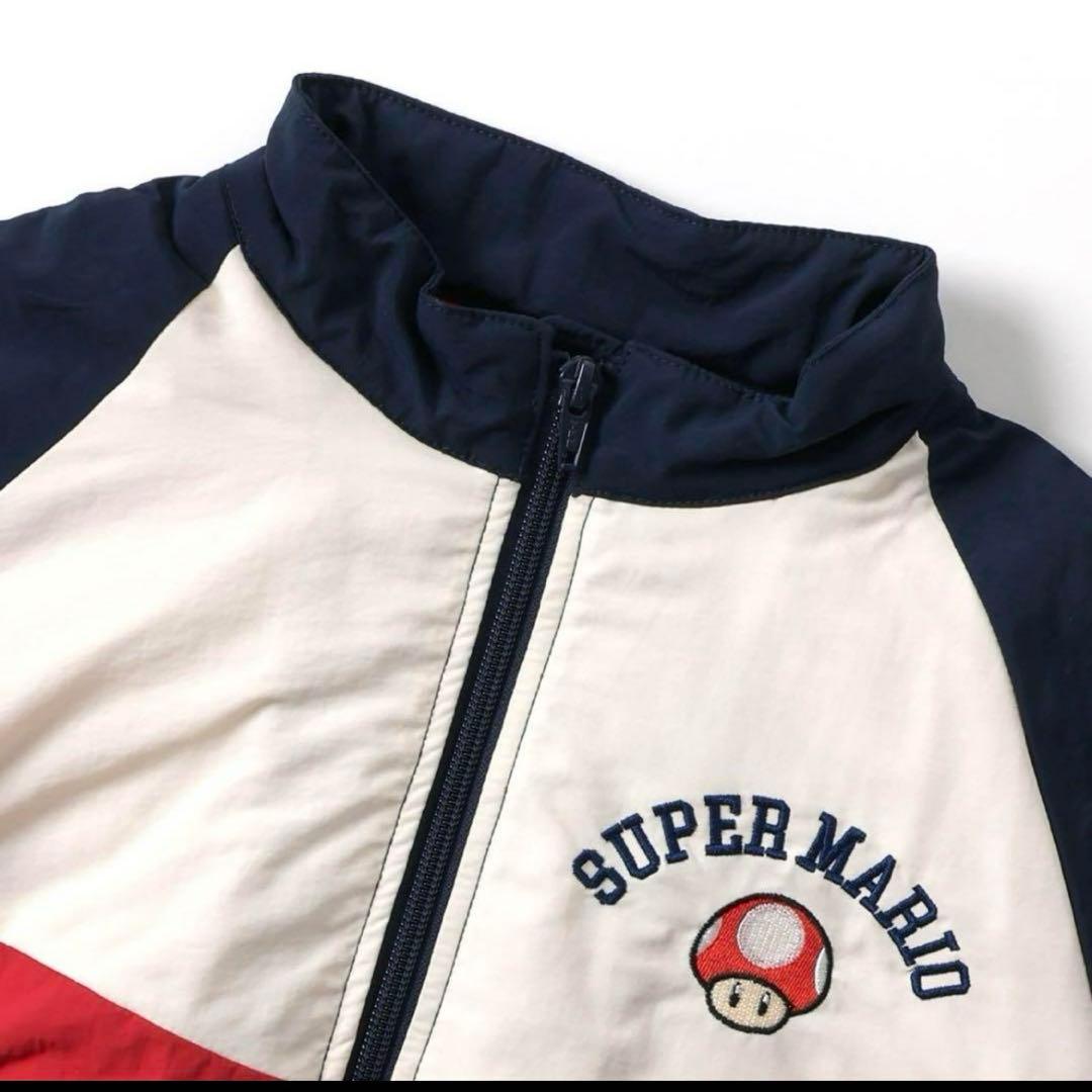 ブリーズ　breeze スーパーマリオ 切替ジャケット140-150
