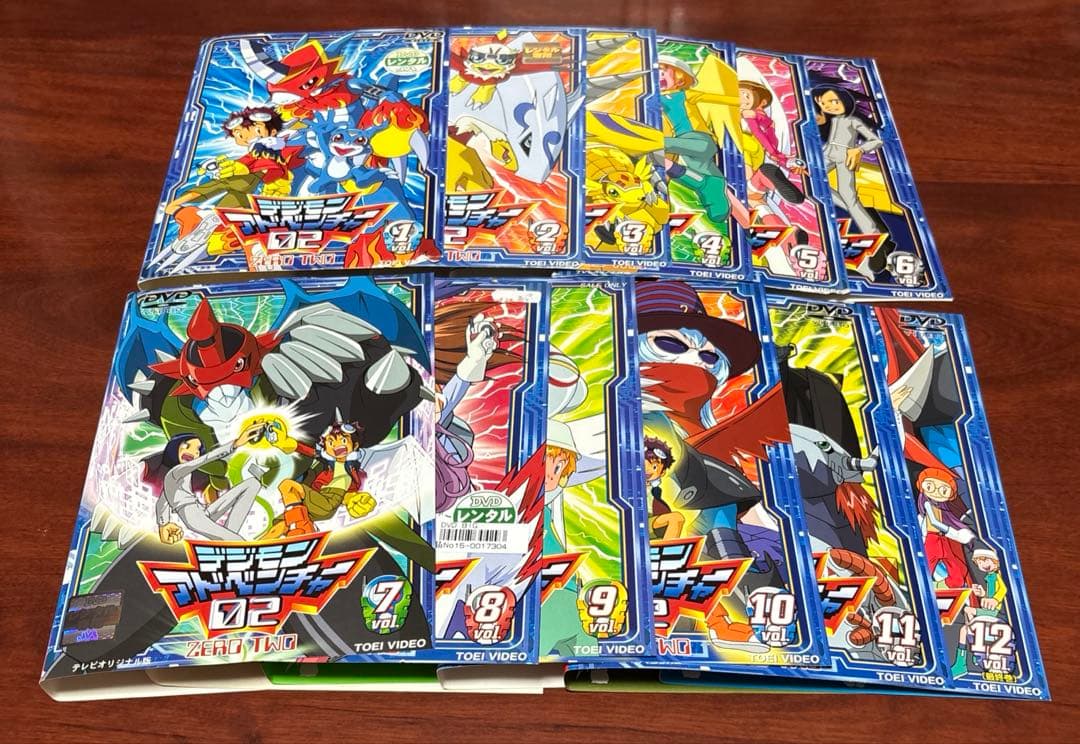 デジモンアドベンチャー02 全巻完結セット dvd