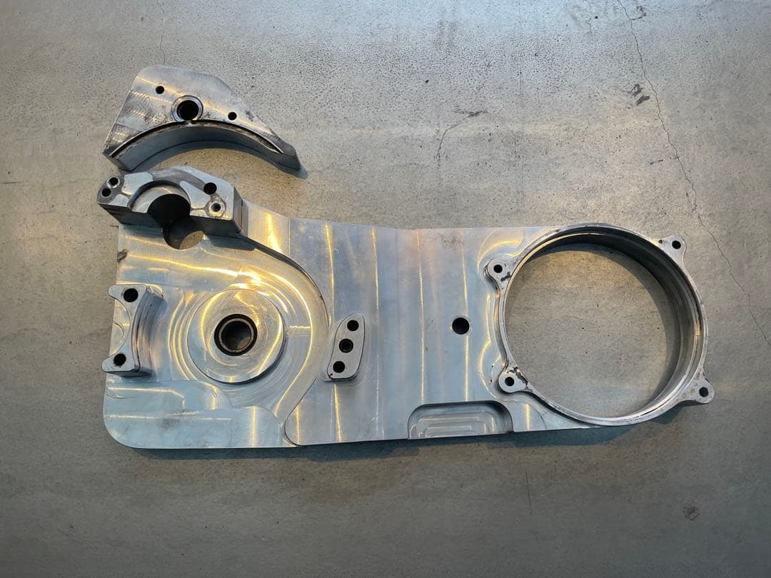 値下げ / ショベル/エボ　オープンプライマリー バックプレート