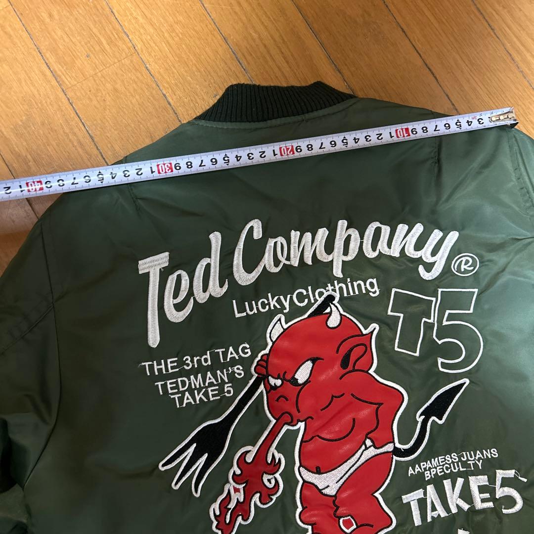し*ん様 Ted Company MA-1ジャケット オリーブグリーンLサイズ