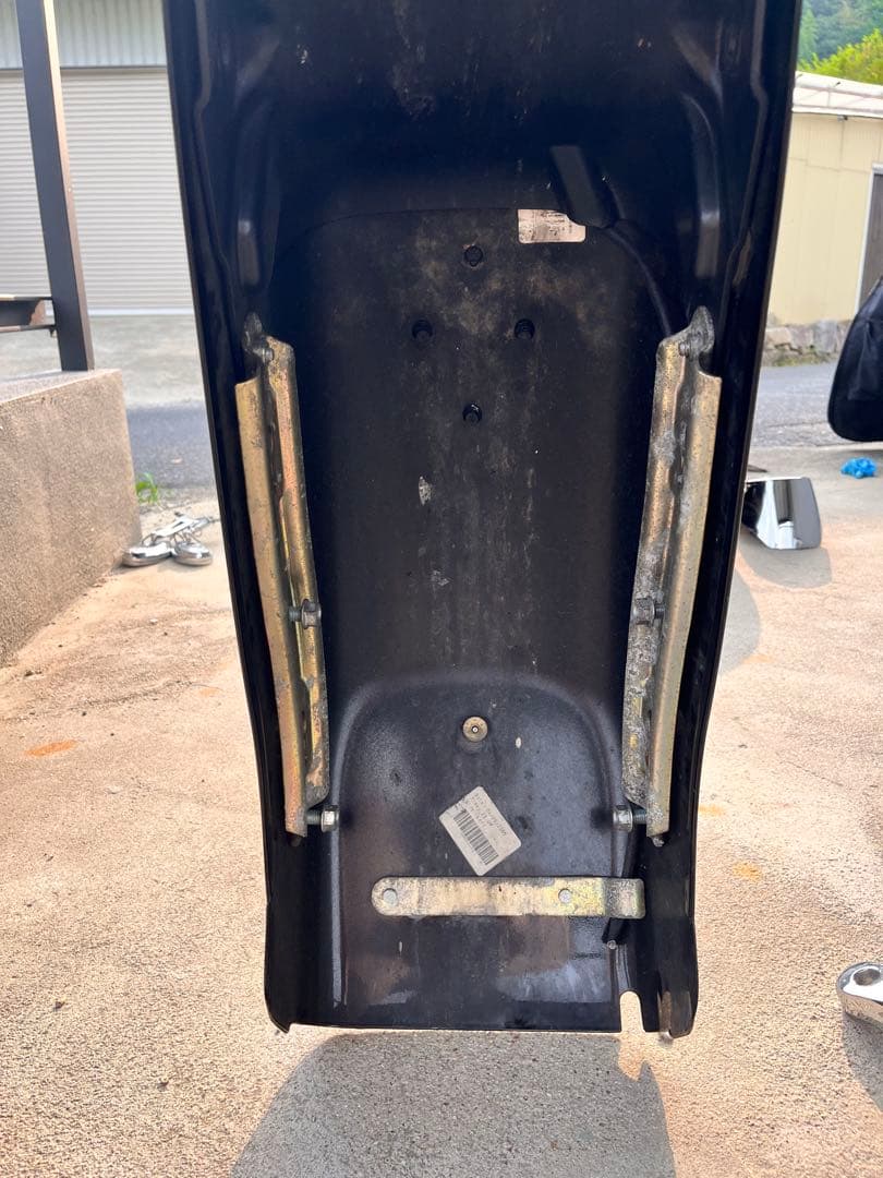 ハーレーダビッドソン　リアフェンダー　ウインカー付き　クリアキン