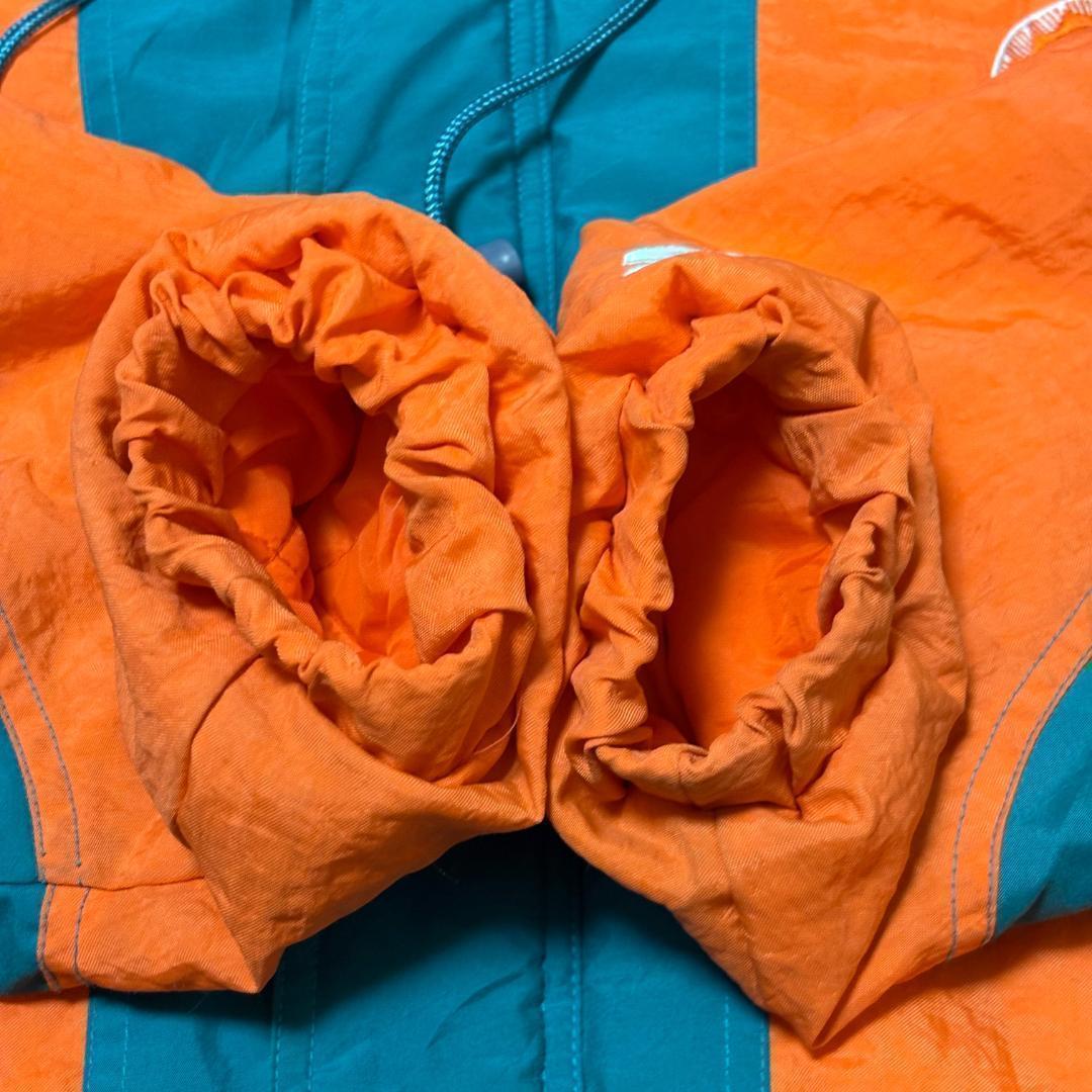 スターター NFLドルフィンズ ジップアップ 中綿ベンチジャケット USA企画L