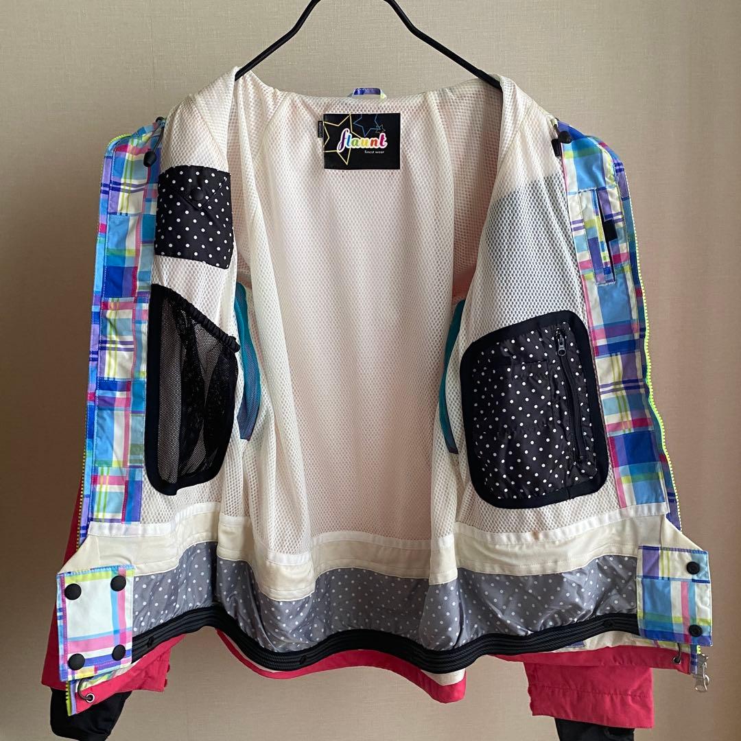 【値下げ中‼️】［FLAUNT／フラント］スノボウェア　上下セット　レディース　M