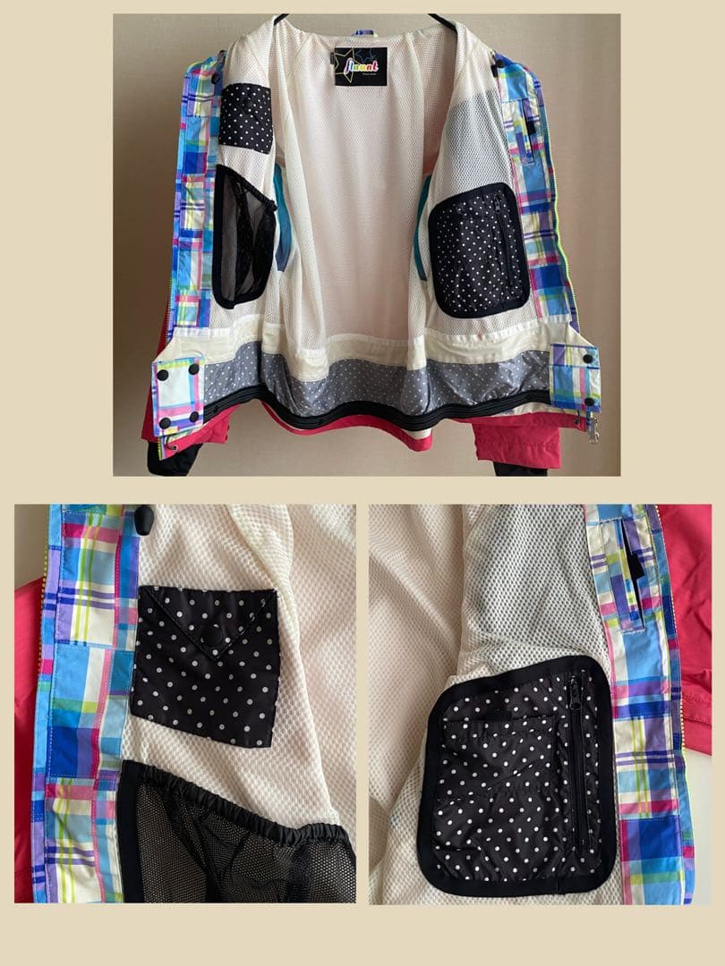 【値下げ中‼️】［FLAUNT／フラント］スノボウェア　上下セット　レディース　M