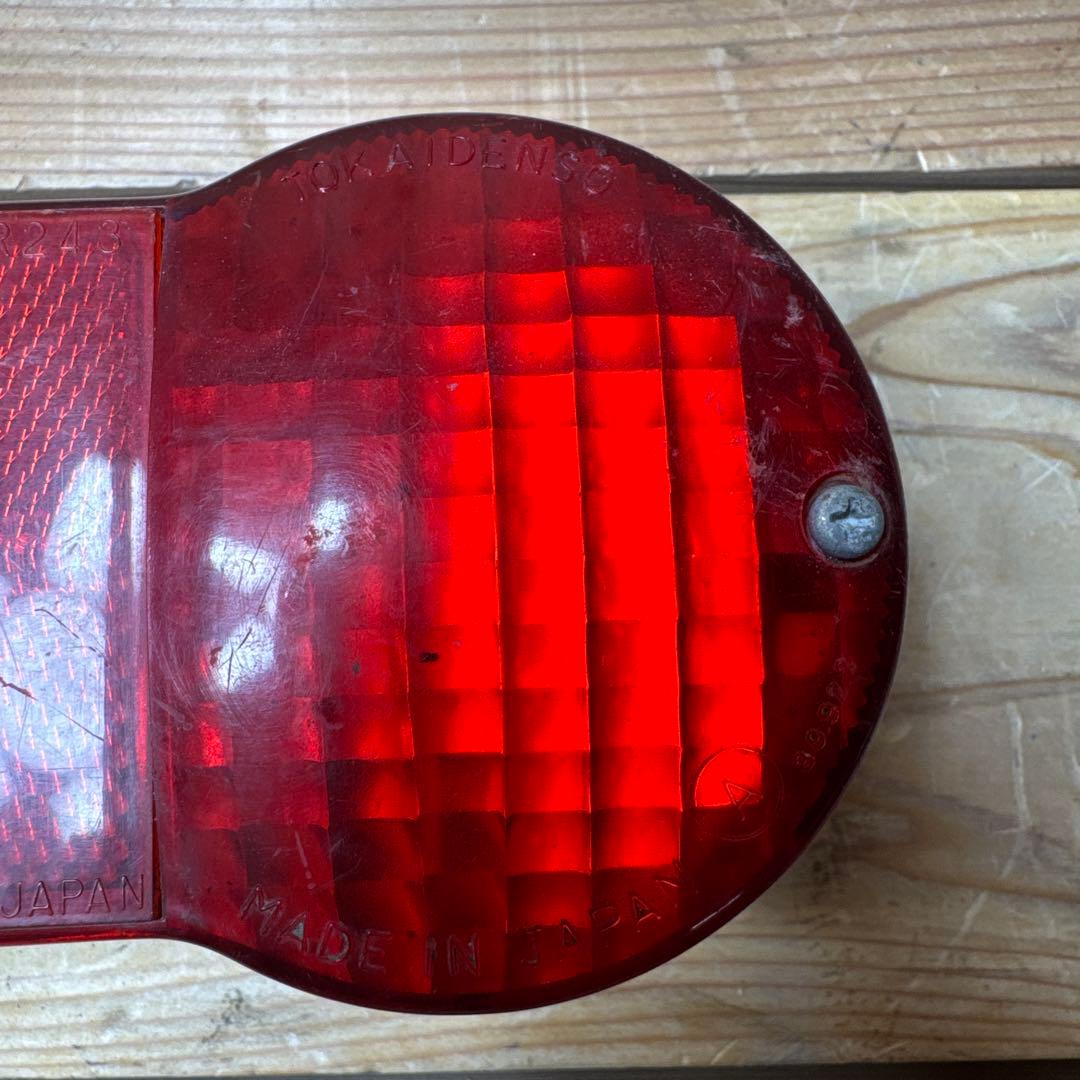 【当時物】gt380 テール　キンタマテール　1灯式　土台セット