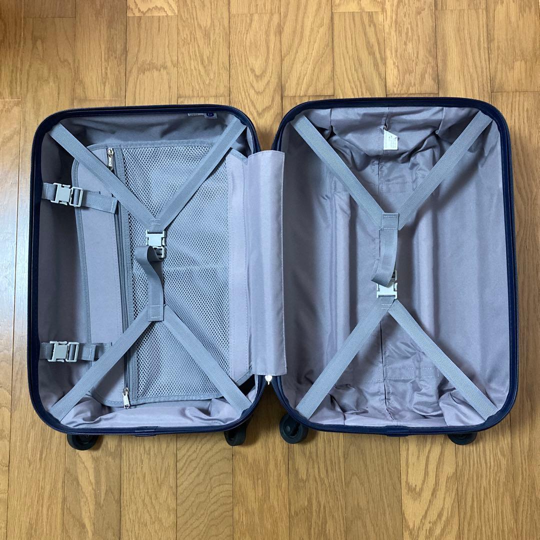 スーツケース　超軽量　エース　日本製　ネイビー　32L 機内持ち込み