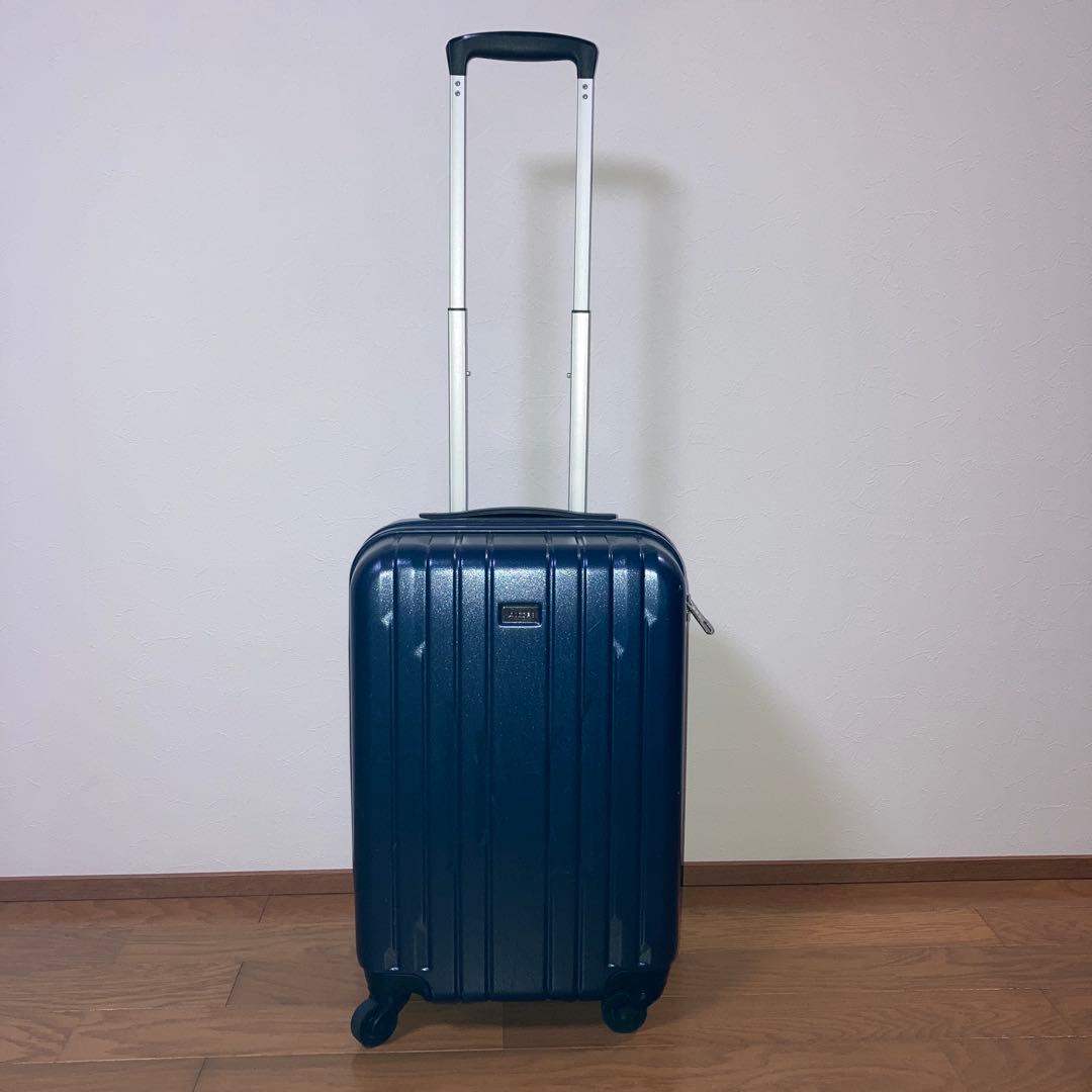 スーツケース　超軽量　エース　日本製　ネイビー　32L 機内持ち込み