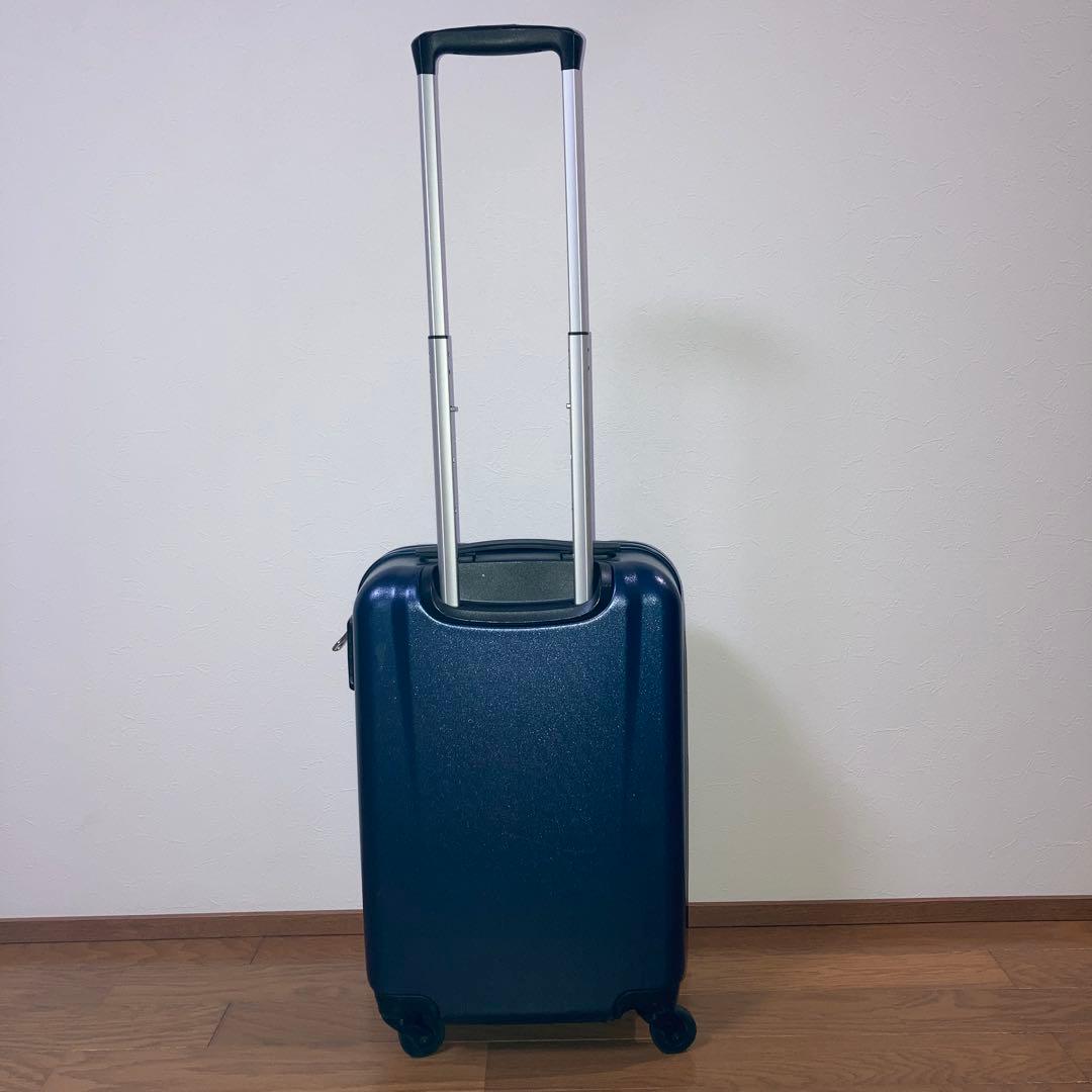 スーツケース　超軽量　エース　日本製　ネイビー　32L 機内持ち込み