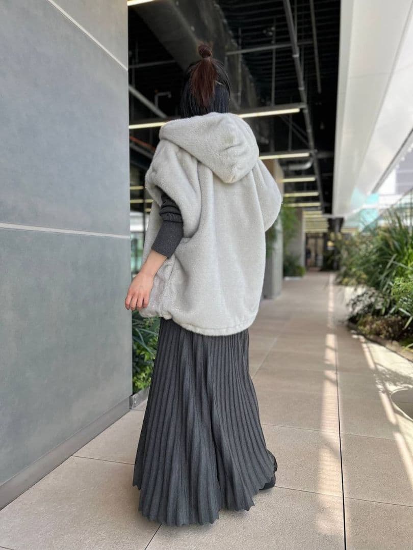 24AW ミンクライクファーベスト