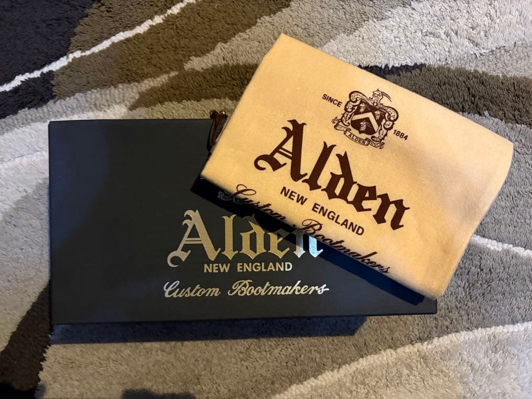 ALDEN オールデン54321 #8 バーガンディ　US 8D