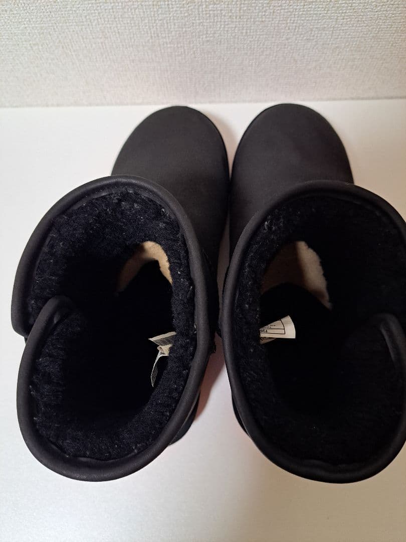 美品【UGG】アグ ブラック 黒 ショートブーツ 赤ソール 29cm