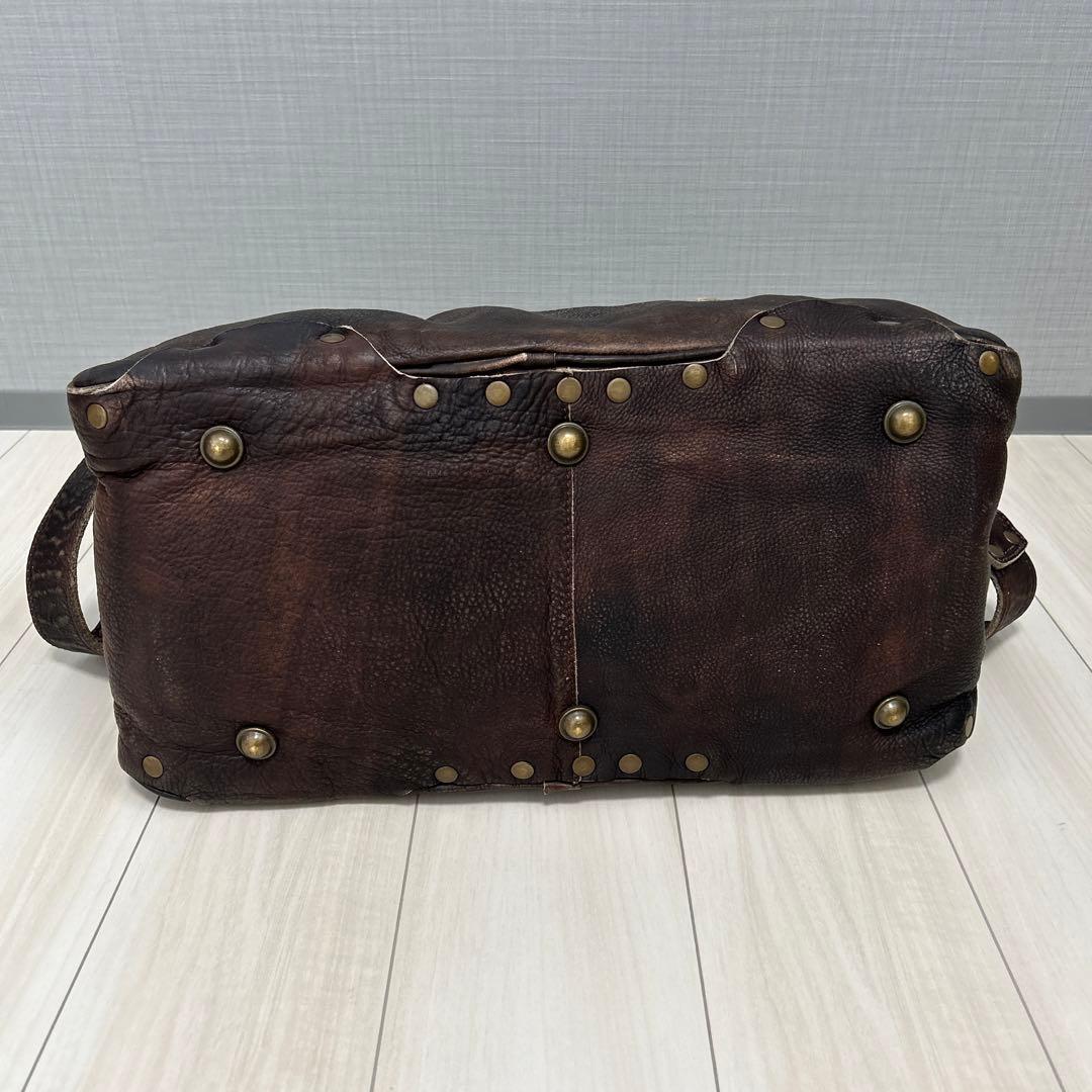 ディーゼル　ボストンバッグ　旅行用バッグ　本革