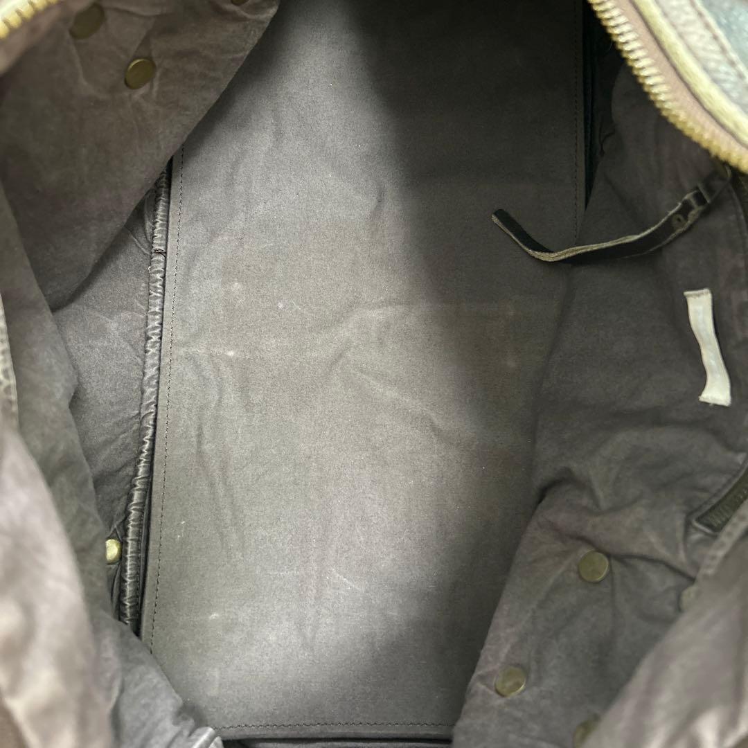 ディーゼル　ボストンバッグ　旅行用バッグ　本革