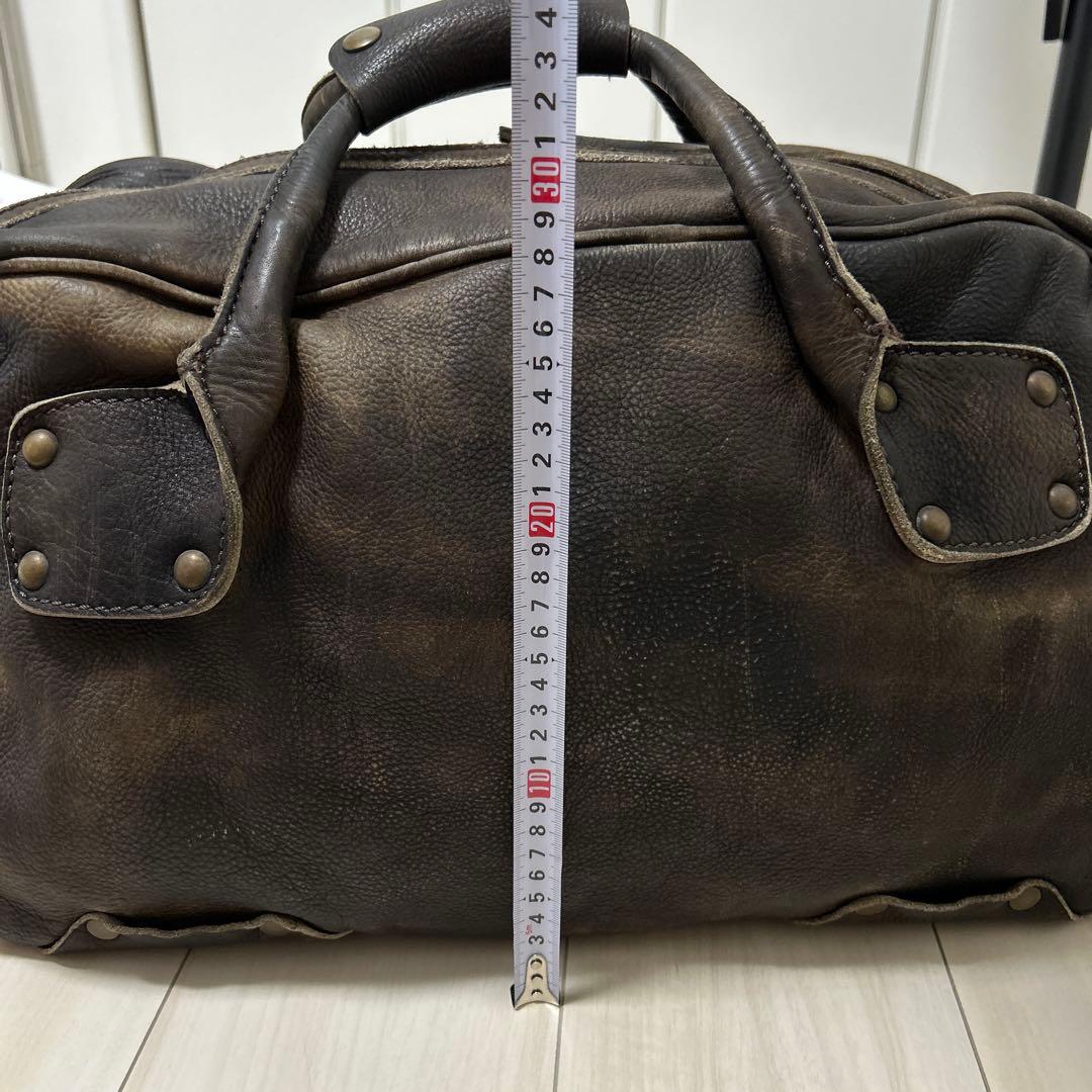 ディーゼル　ボストンバッグ　旅行用バッグ　本革