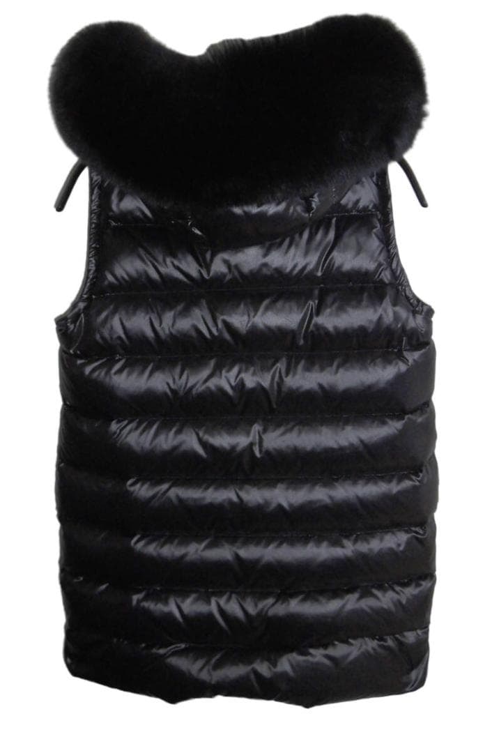 sheller FOX シェリエ フォックス フード付 ダウンベスト FREE