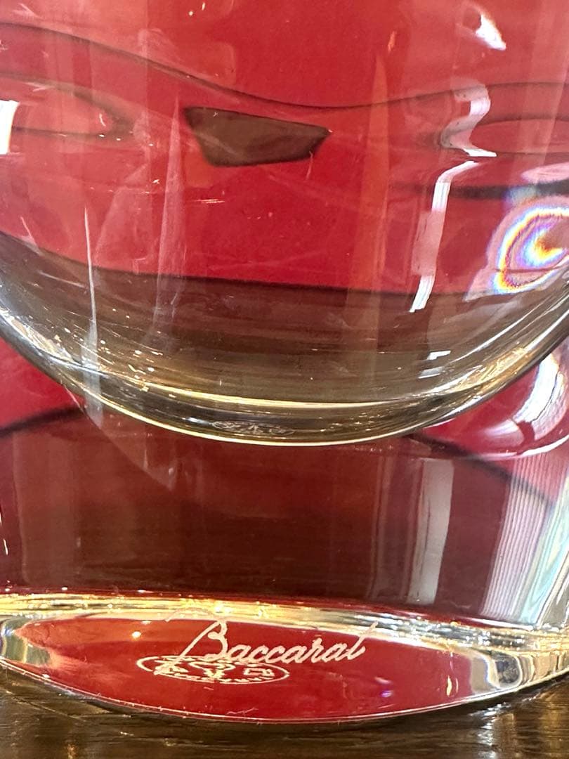 バカラ　Baccarat フラワーベース　花瓶　新品　外箱有