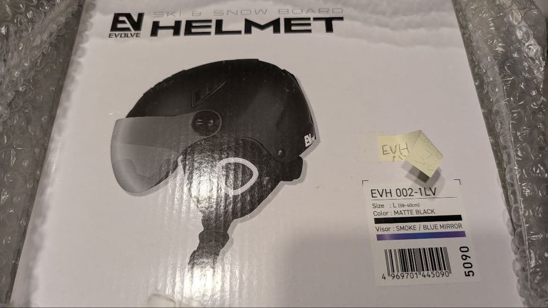 全新品 EVOLVE スキー・スノーボードヘルメット EVH 002-11V