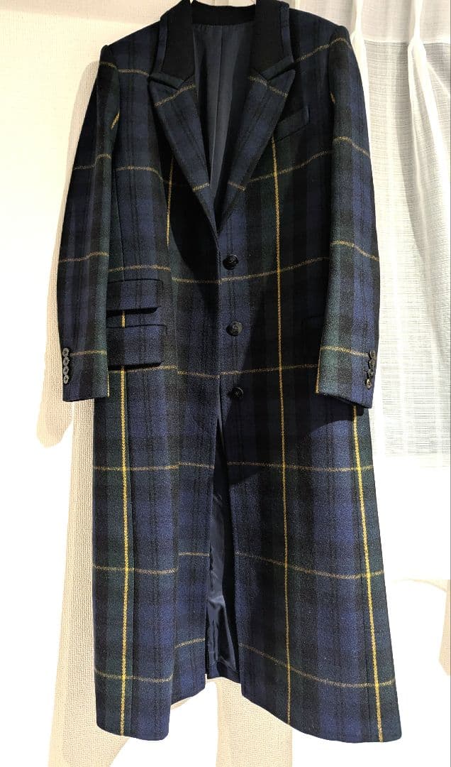 Paul Smith ポールスミス チェスターコート チェック40サイズ