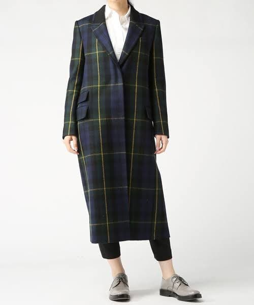 Paul Smith ポールスミス チェスターコート チェック40サイズ