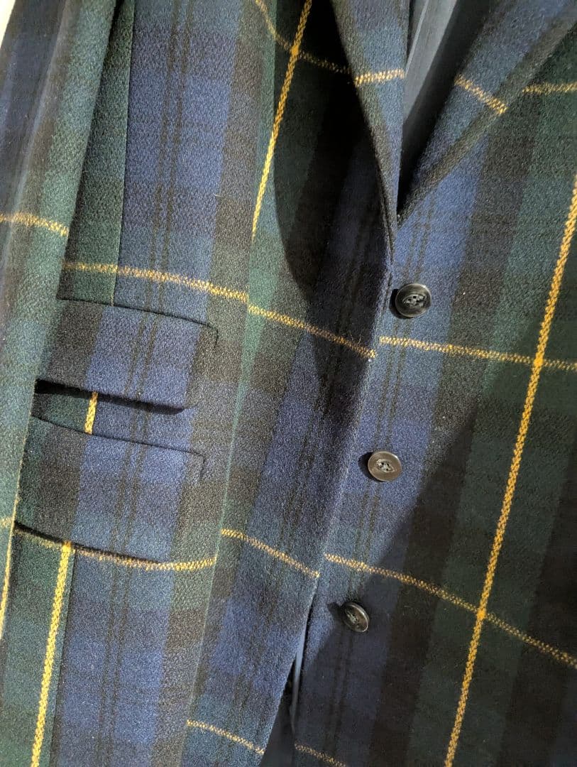 Paul Smith ポールスミス チェスターコート チェック40サイズ