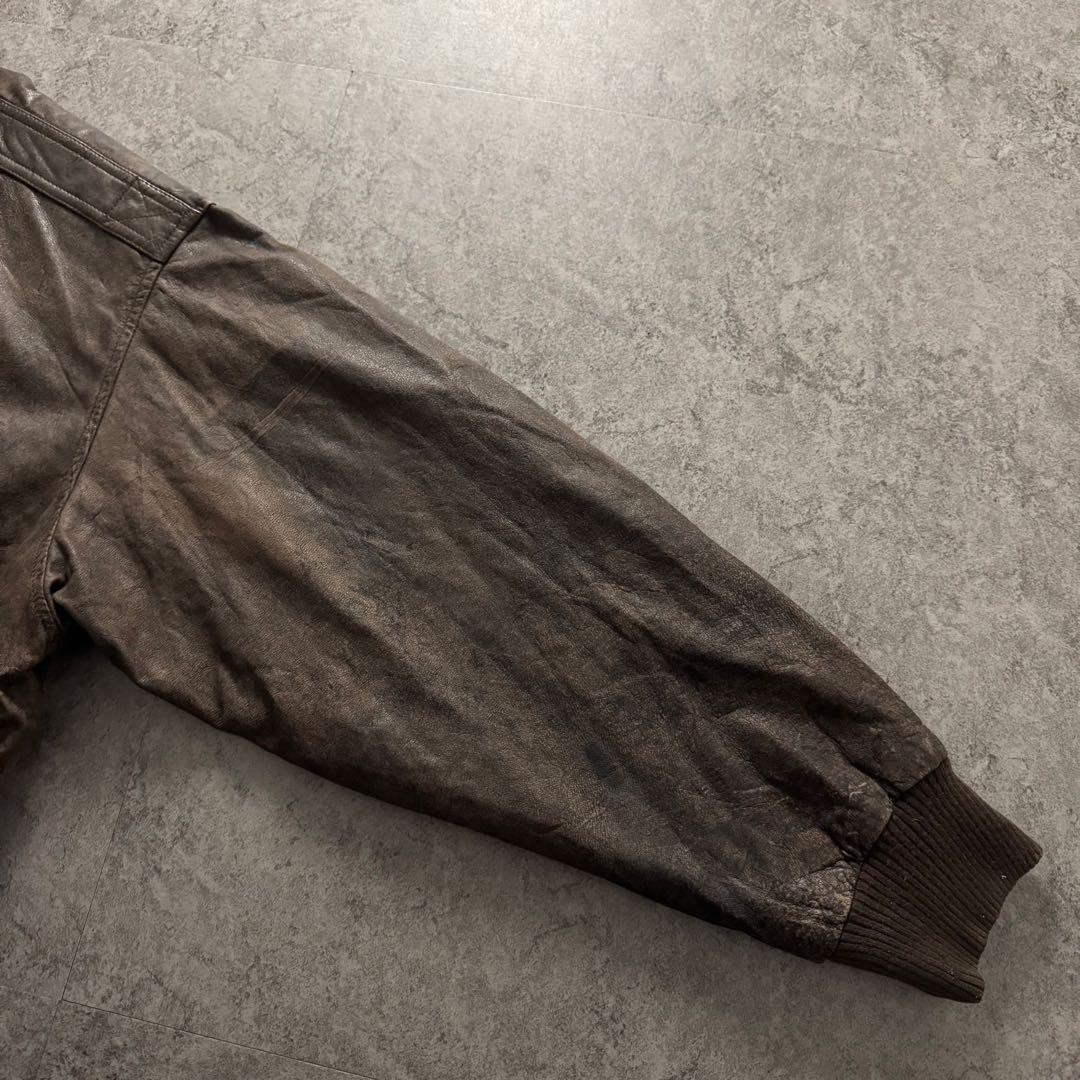 90s WILSONS A-2 フライトジャケット　シンサレート　vintage