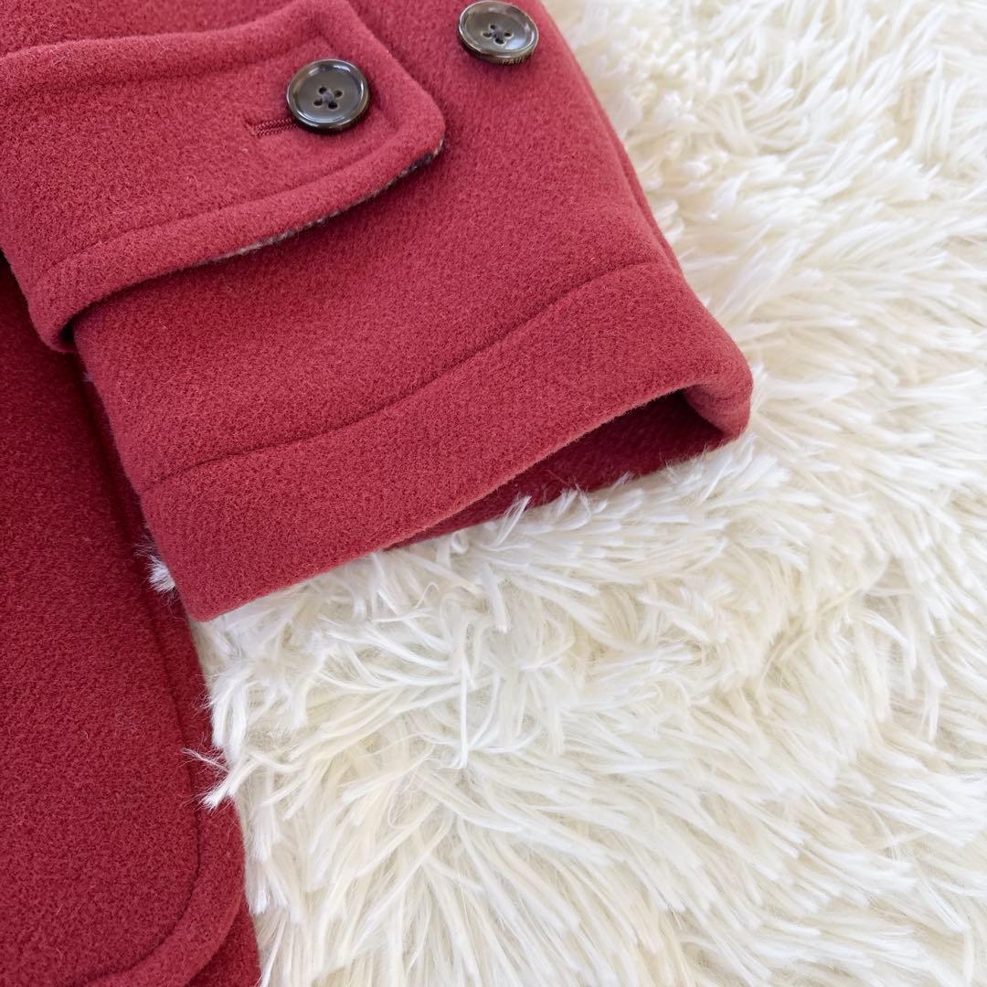 ポールシチュアート　ダッフルコート　ウール　上着　メンズ　L 美品　トグル