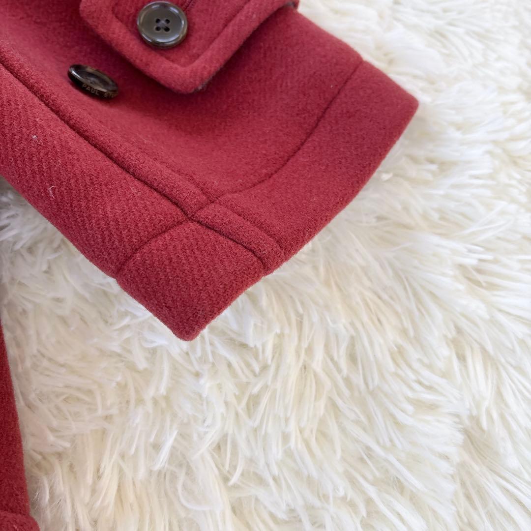 ポールシチュアート　ダッフルコート　ウール　上着　メンズ　L 美品　トグル