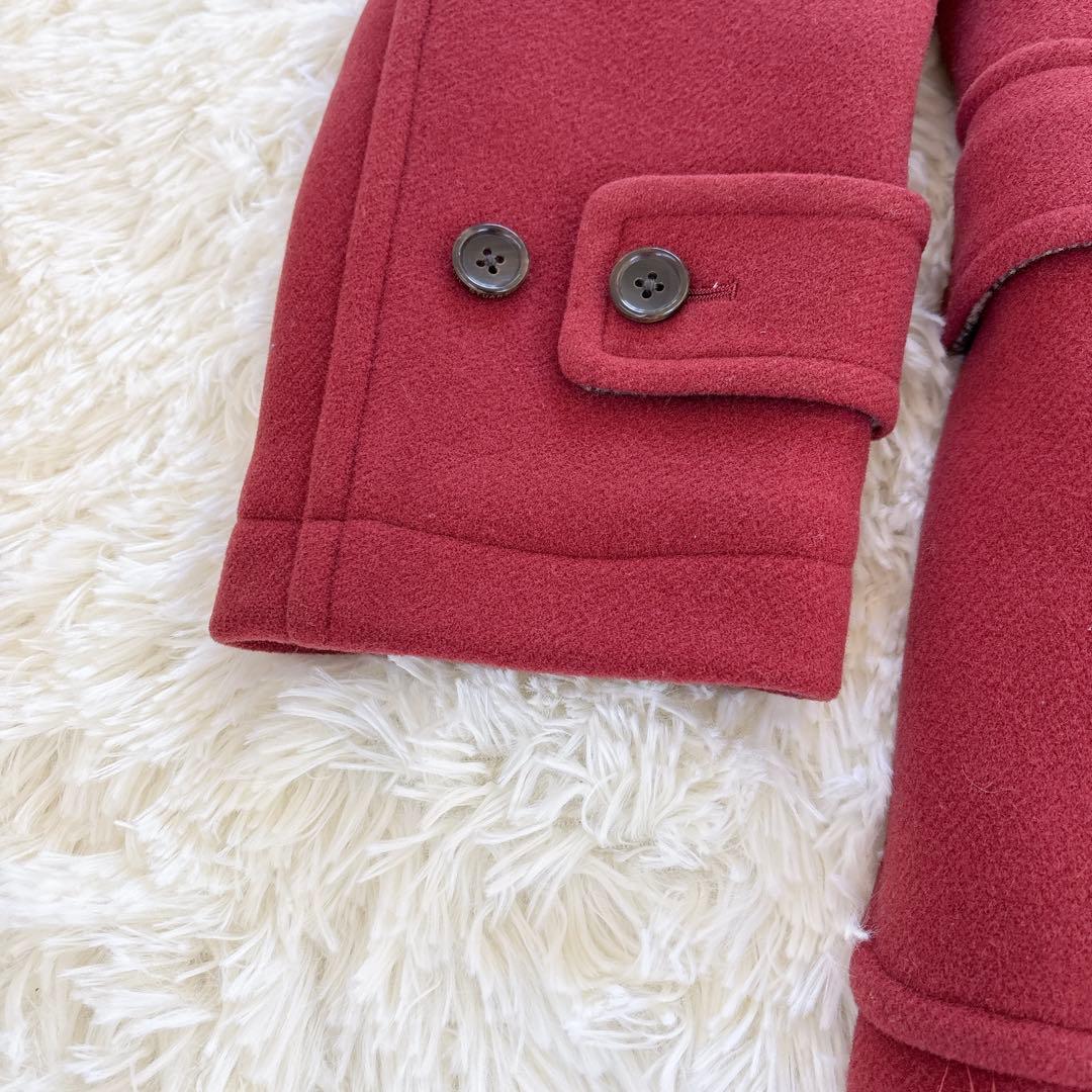 ポールシチュアート　ダッフルコート　ウール　上着　メンズ　L 美品　トグル