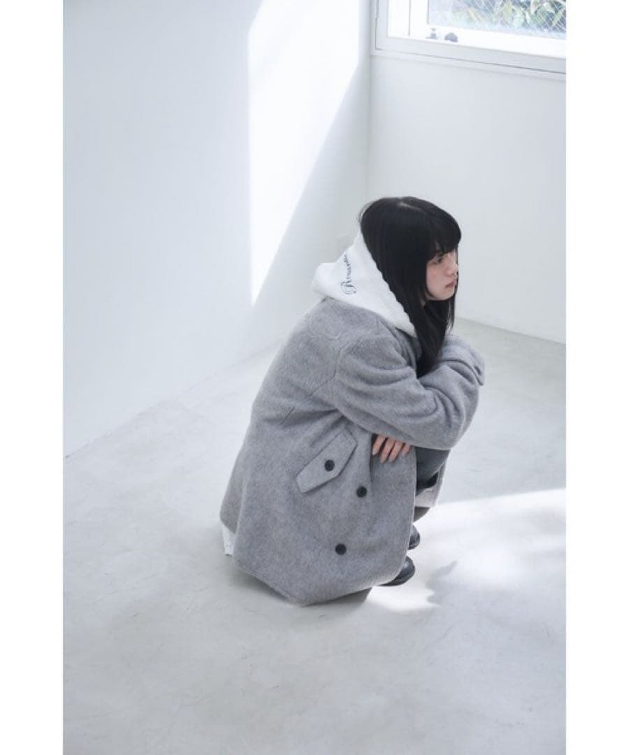 ジャケット・アウター smyeon Middle shaggy coat