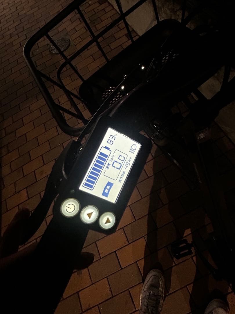 オリーブグリーン 電動アシスト自転車 荷台付き