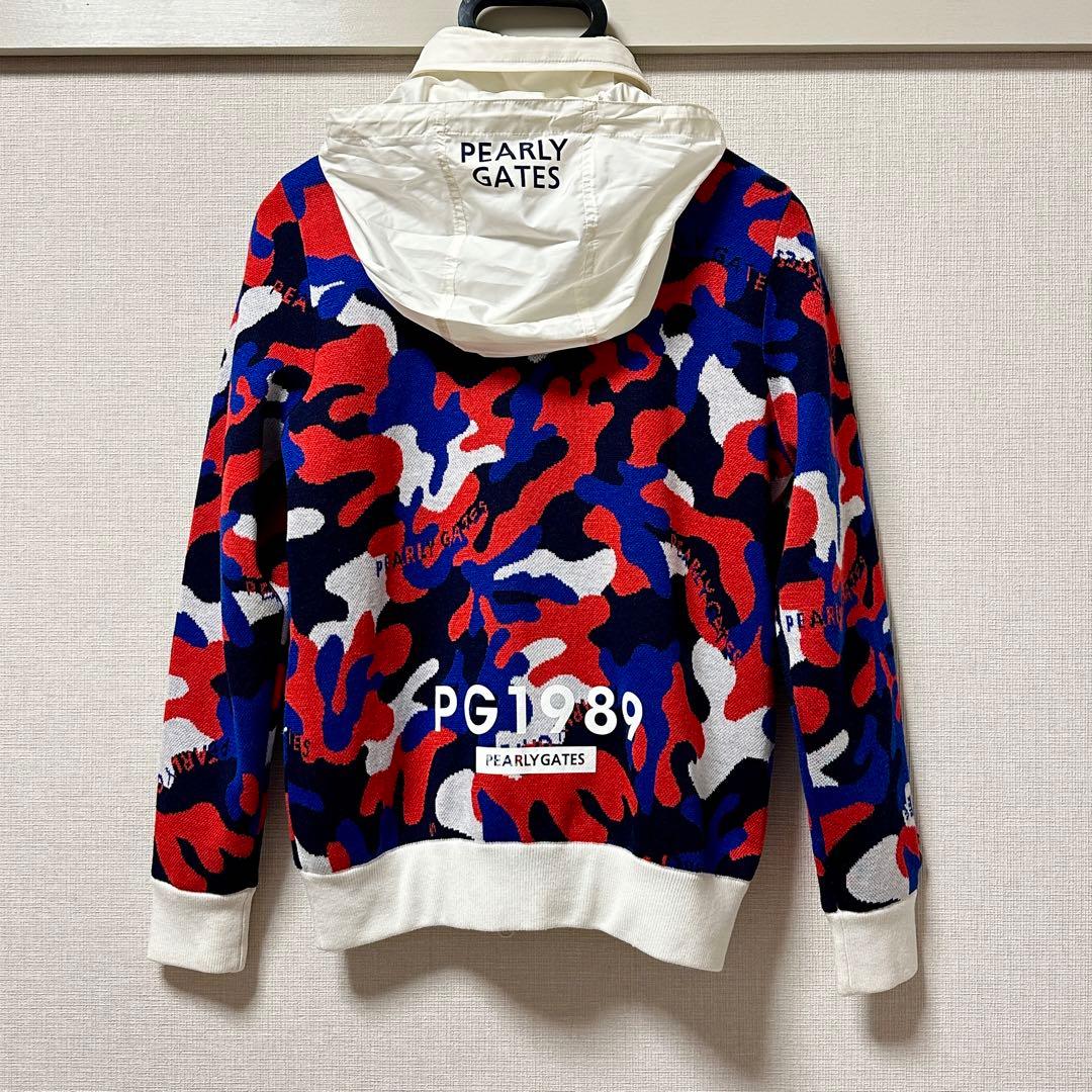 【極美品】パーリーゲイツ 蓄熱 ニット ブルゾン サイズ0