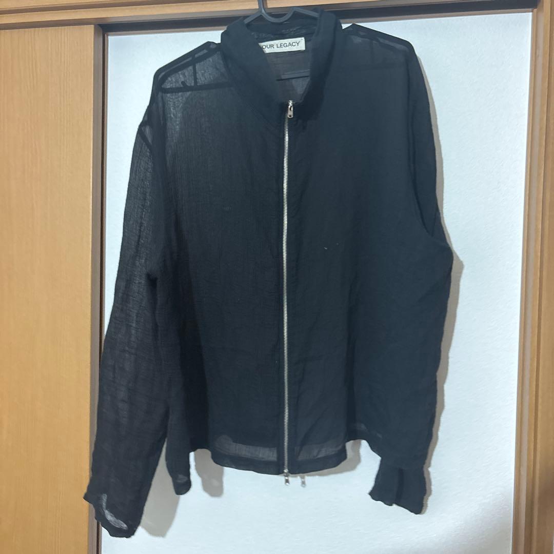 トップス our legacy shrunken fullzip polo 46