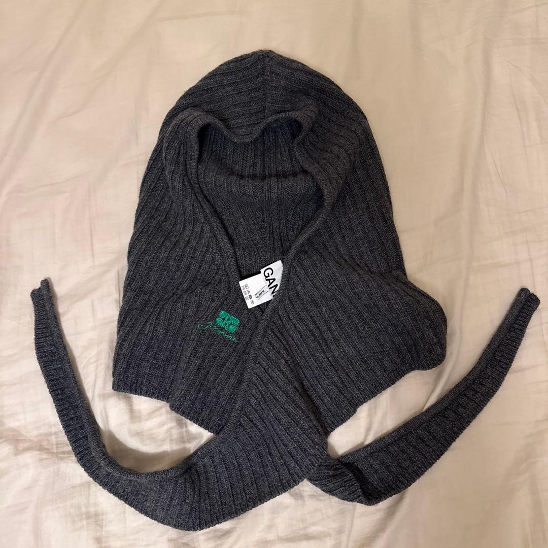GANNI(ガニー)Core FutureWool Knit Balaclava